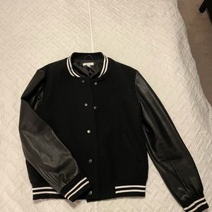 Baseball bumper jacket